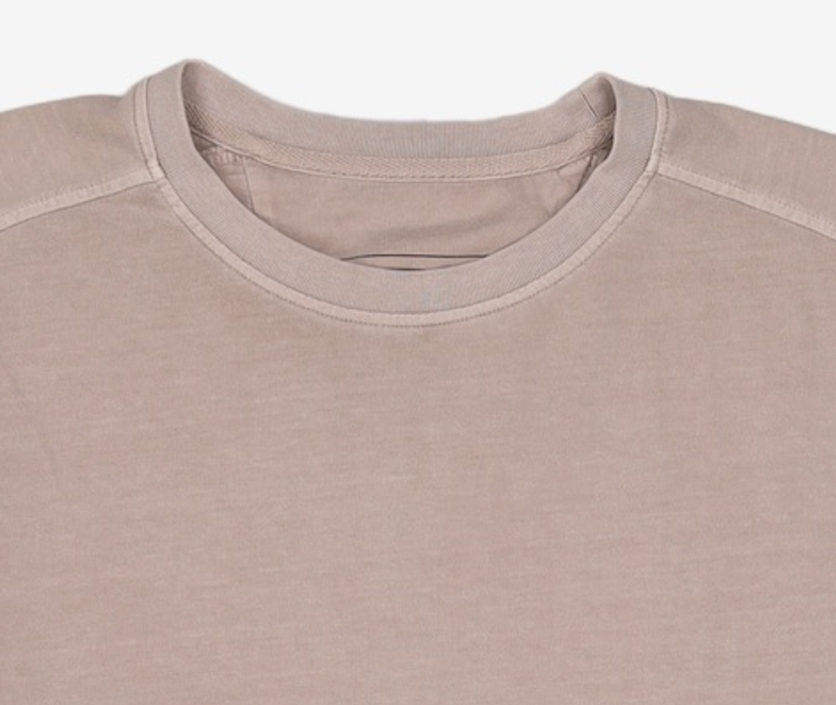 웰터 익스페리먼트(WELTER EXPERIMENT) CONTRAST LONG SLEEVE T-SHIRT_BEIGE_WLT028 3