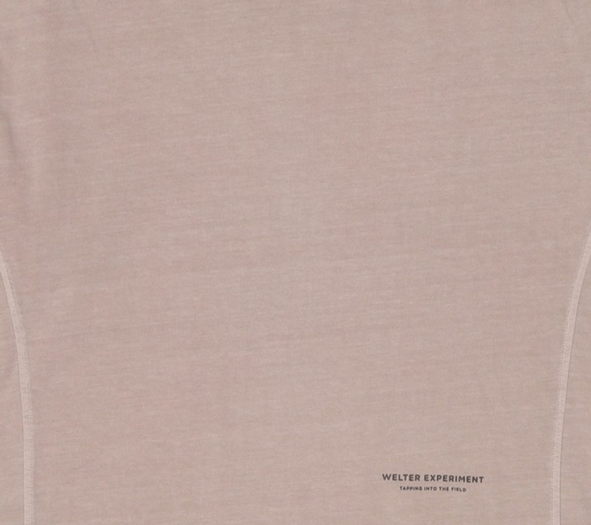 웰터 익스페리먼트(WELTER EXPERIMENT) CONTRAST LONG SLEEVE T-SHIRT_BEIGE_WLT028 3