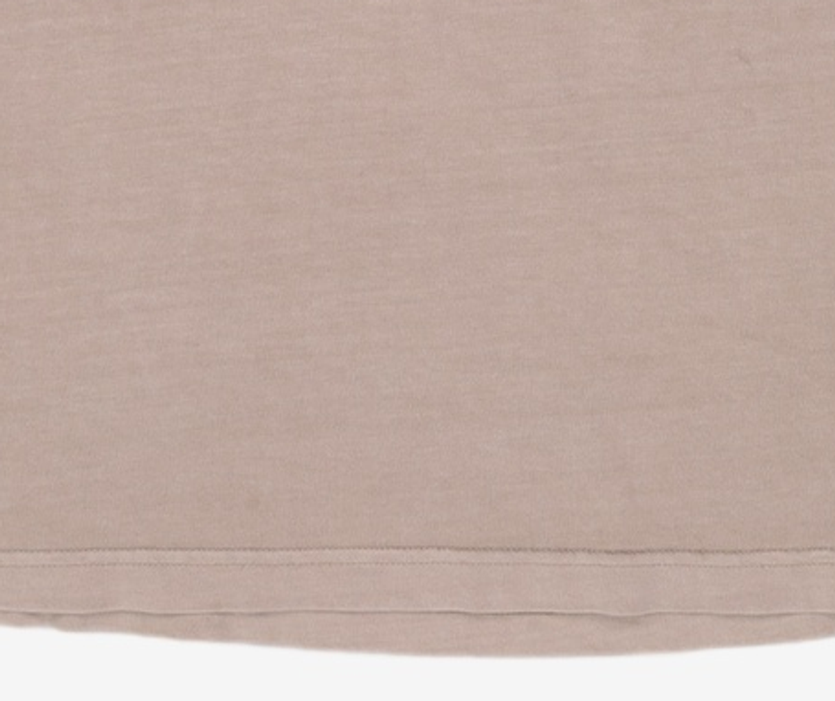 웰터 익스페리먼트(WELTER EXPERIMENT) CONTRAST LONG SLEEVE T-SHIRT_BEIGE_WLT028 3