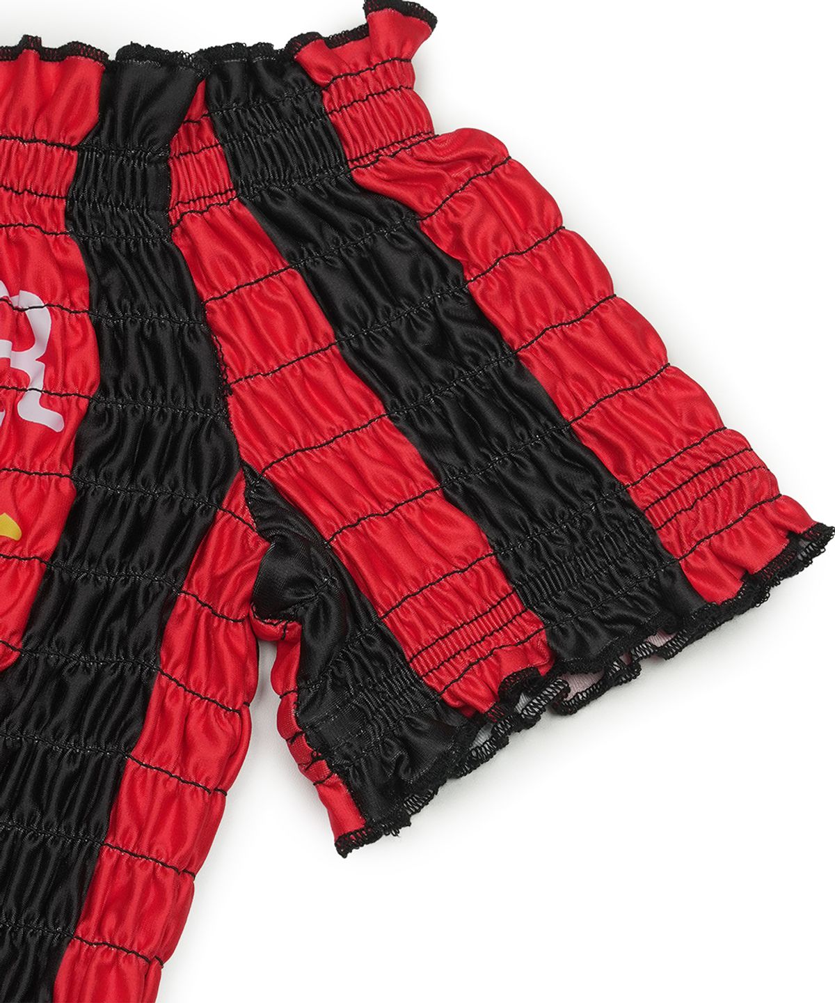 그레일즈(GRAILZ) SHIRRING FOOTBALL TOP [RED]