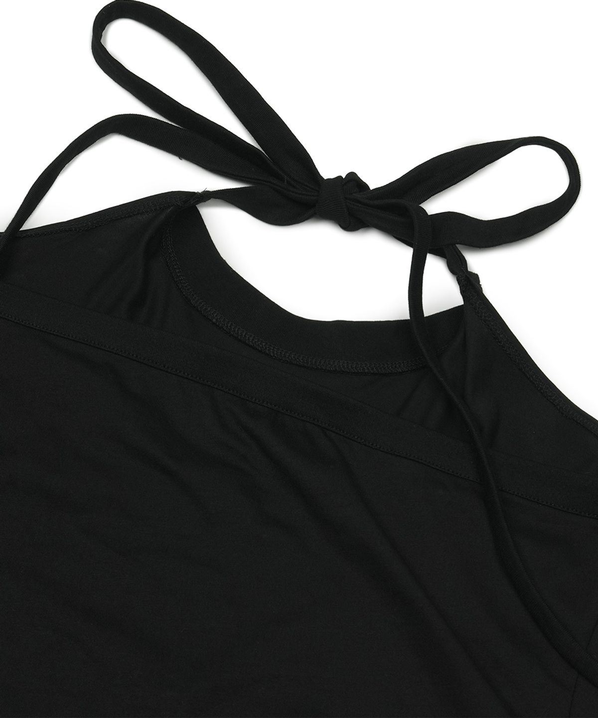 그레일즈(GRAILZ) I LOVE GR HALTER DRESS [BLACK]