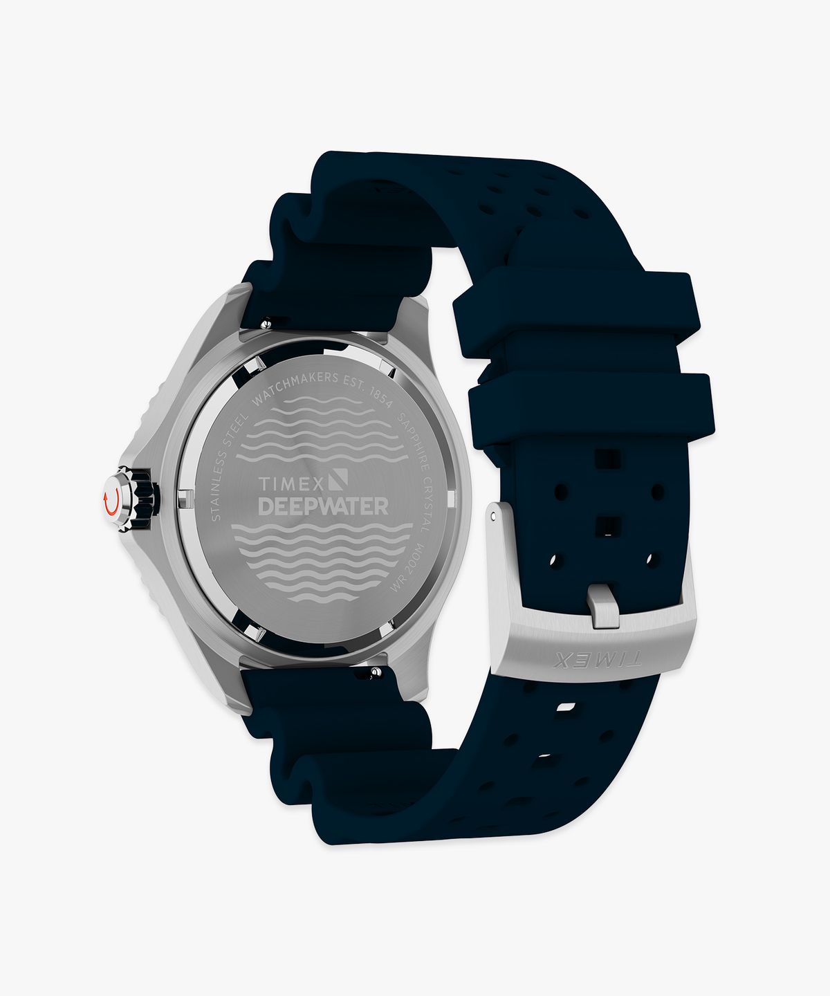 타이맥스(TIMEX) 딥워터 메리디안200 러버스트랩 방수시계 44mm