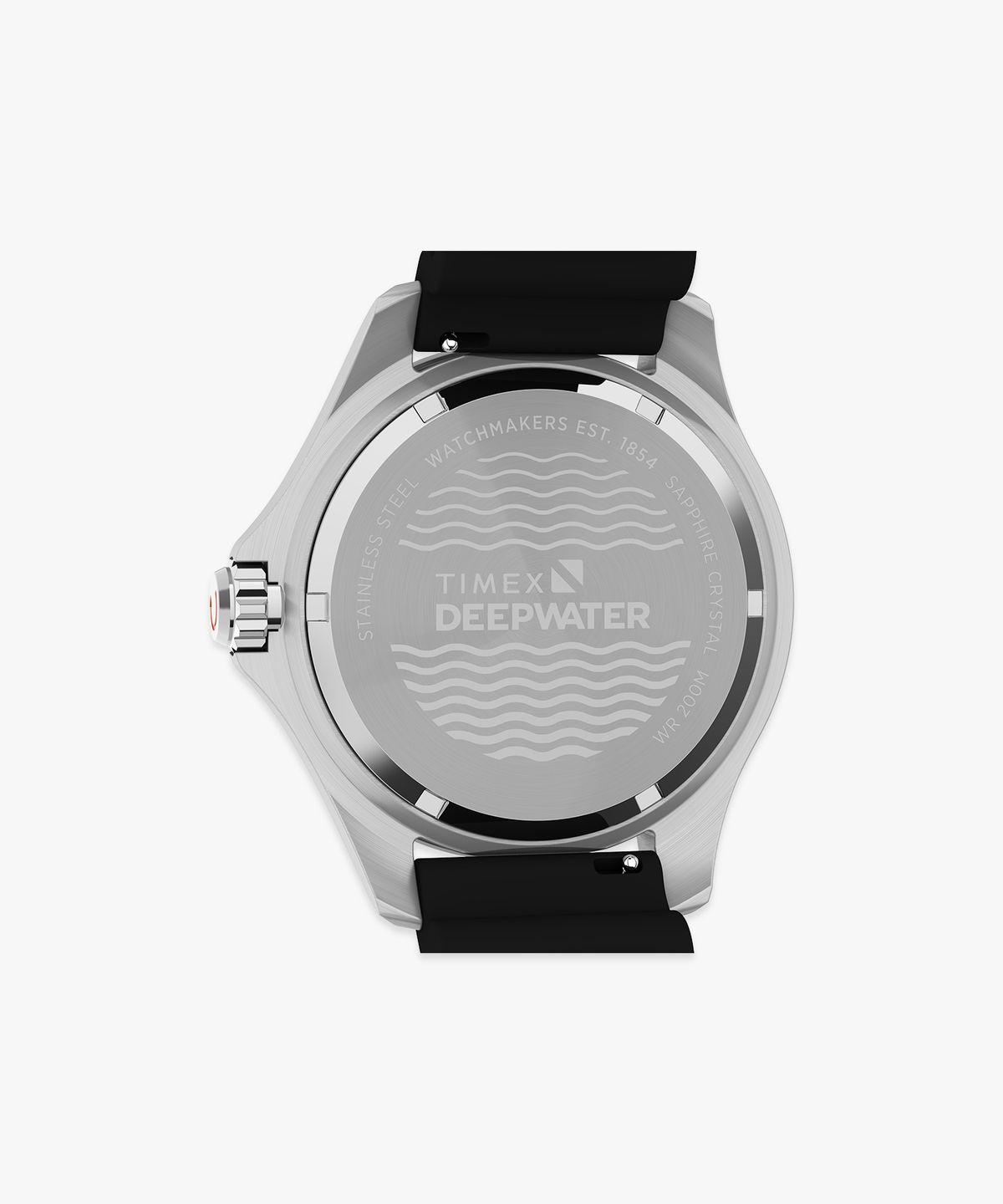 타이맥스(TIMEX) 딥워터 메리디안200 러버스트랩 다이버시계 44mm