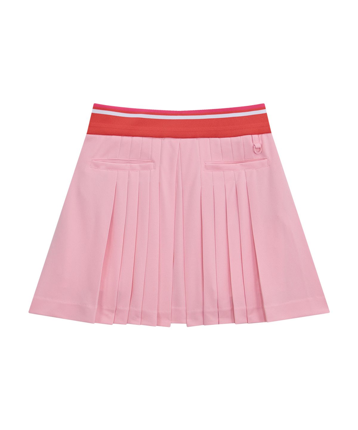 츄쿠츄(CHUCUCHU) 페이퍼 트임 플리츠 스커트 (LIGHT PINK) CBFSS-SK003W