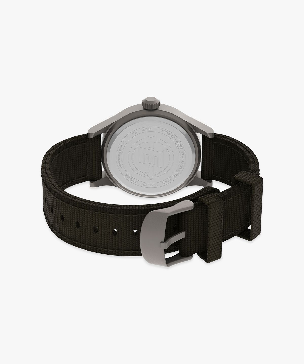 타이맥스(TIMEX) 익스페디션 스카우트 카키스트랩 인디글로 백라이트 시계 40mm