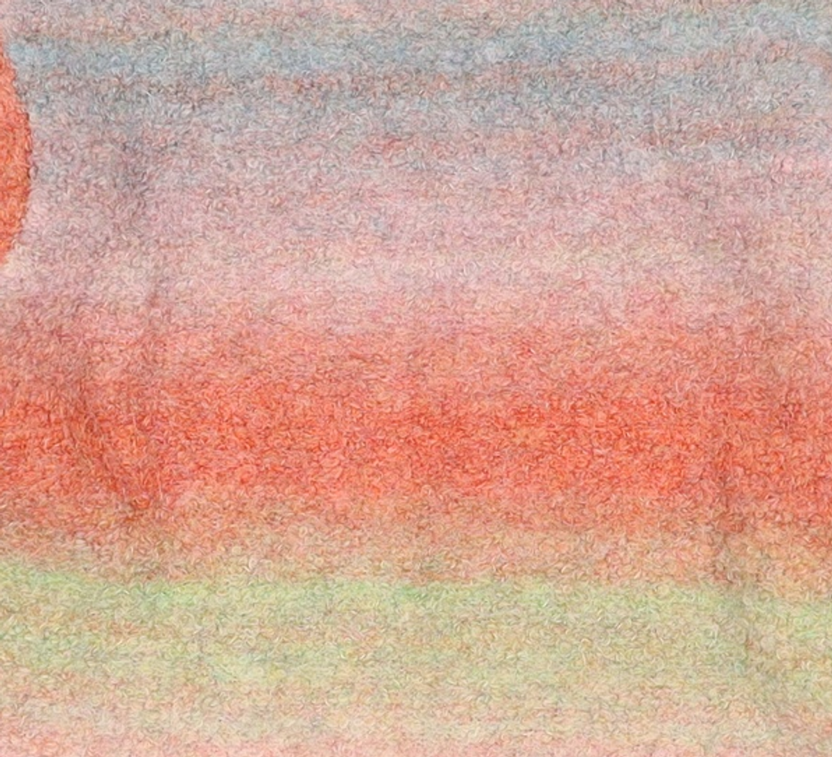 스탠다이얼(STANDIAL) GRADATION COLOR DYED PULLOVER_PINK CNSW2ED04P1