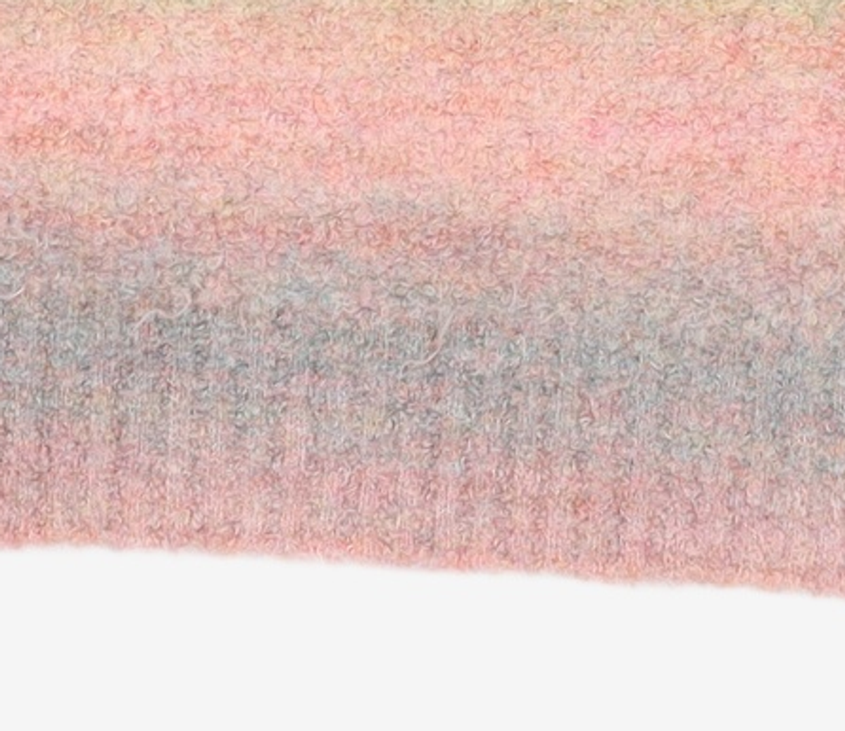 스탠다이얼(STANDIAL) GRADATION COLOR DYED PULLOVER_PINK CNSW2ED04P1