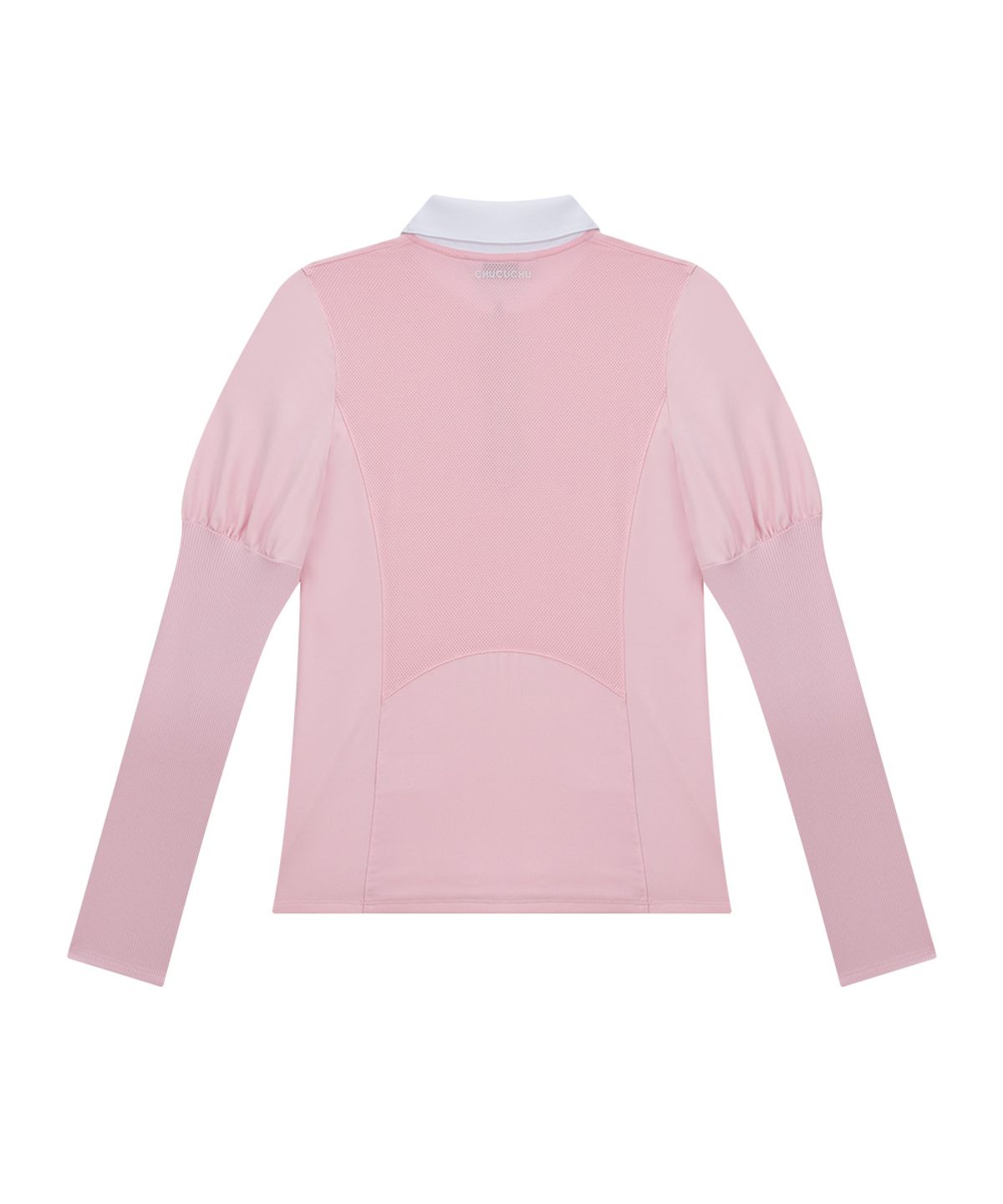 츄쿠츄(CHUCUCHU) 페탈 퍼프 카라 티셔츠 ( PINK) CBFSS-TS001W