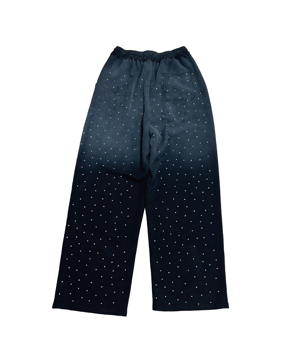 그레일즈(GRAILZ) CRYSTAL BAGGY SWEAT PANTS [WASHED BLACK]