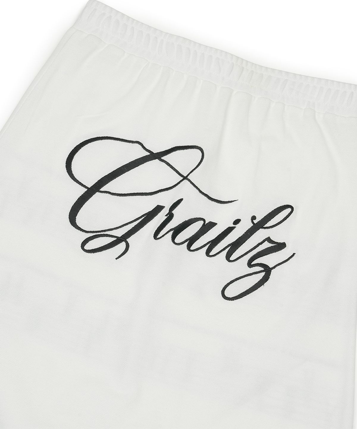 그레일즈(GRAILZ) UPSIDE DOWN PK T-SHIRT SKIRT [WHITE]
