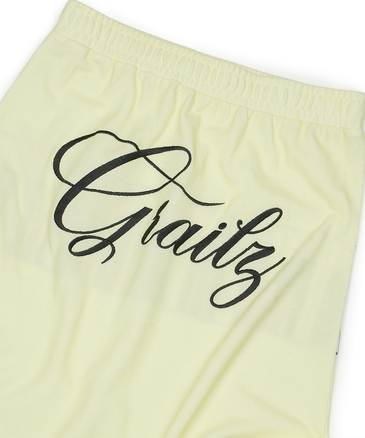 그레일즈(GRAILZ) UPSIDE DOWN PK T-SHIRT SKIRT [YELLOW]