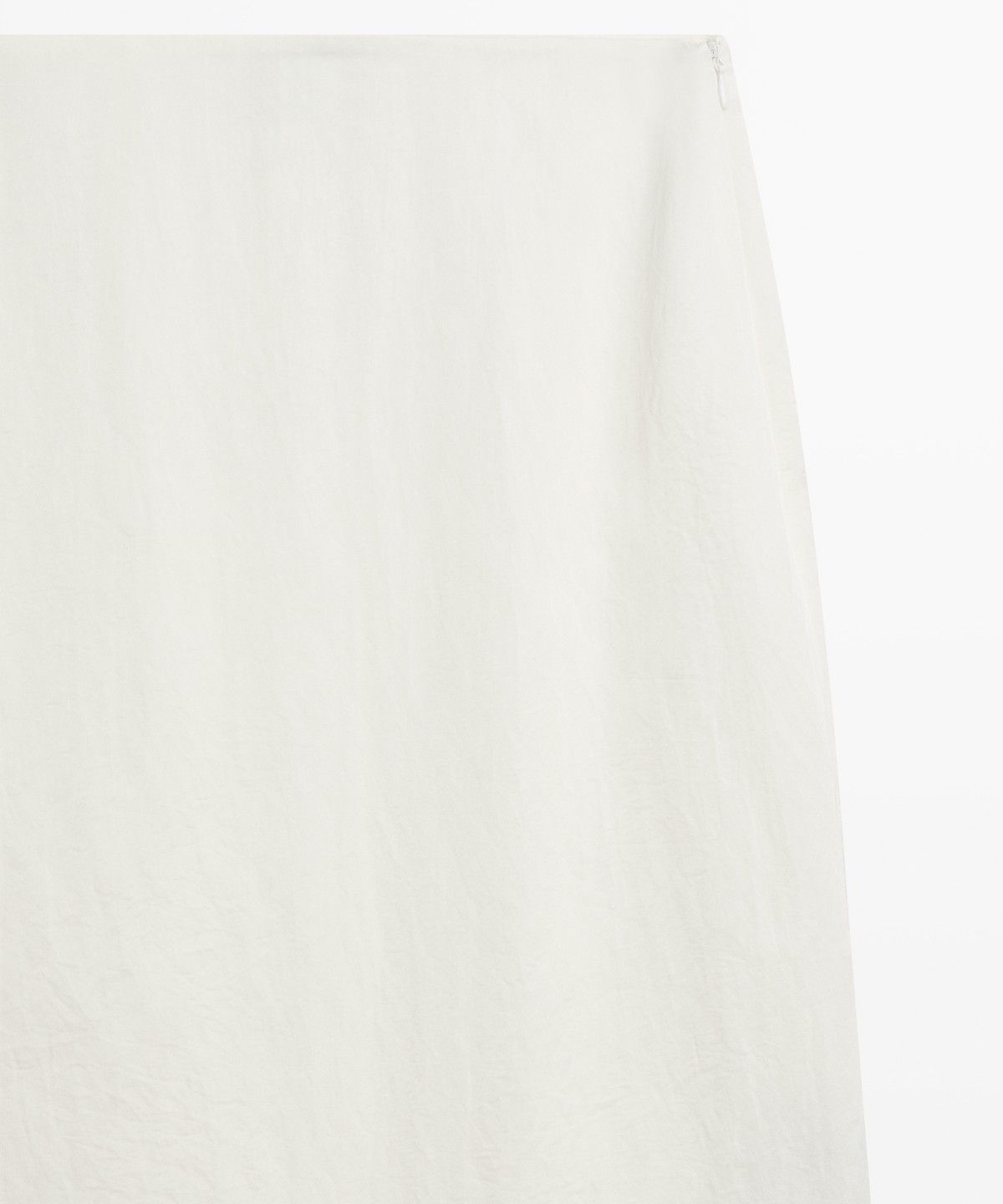 마시모두띠(MASSIMO DUTTI) 플루이드 미디 스커트에 레이스 디테일