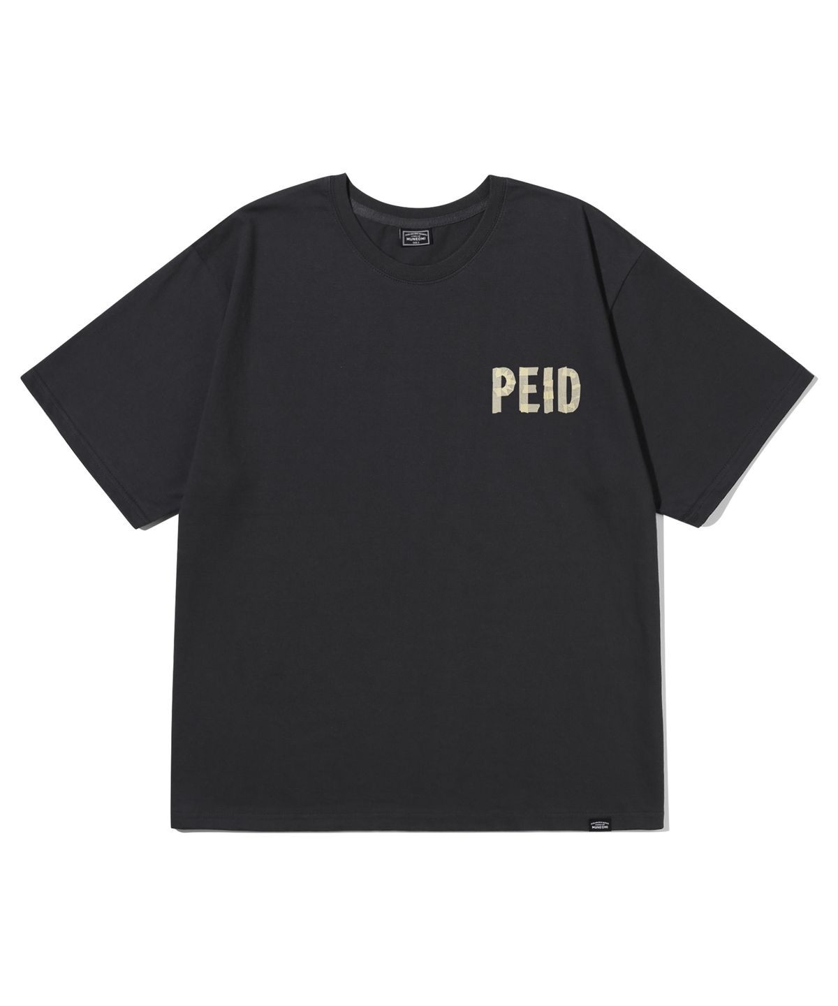 페이드(PEID) PD 테이프 반팔티 차콜