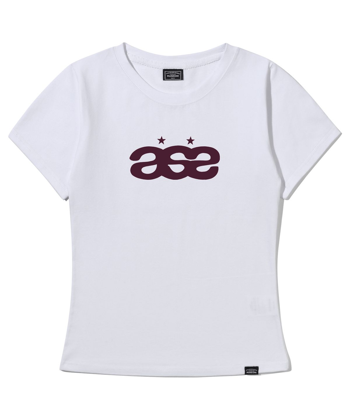페이드(PEID) PD ase 슬림핏 반팔티 화이트