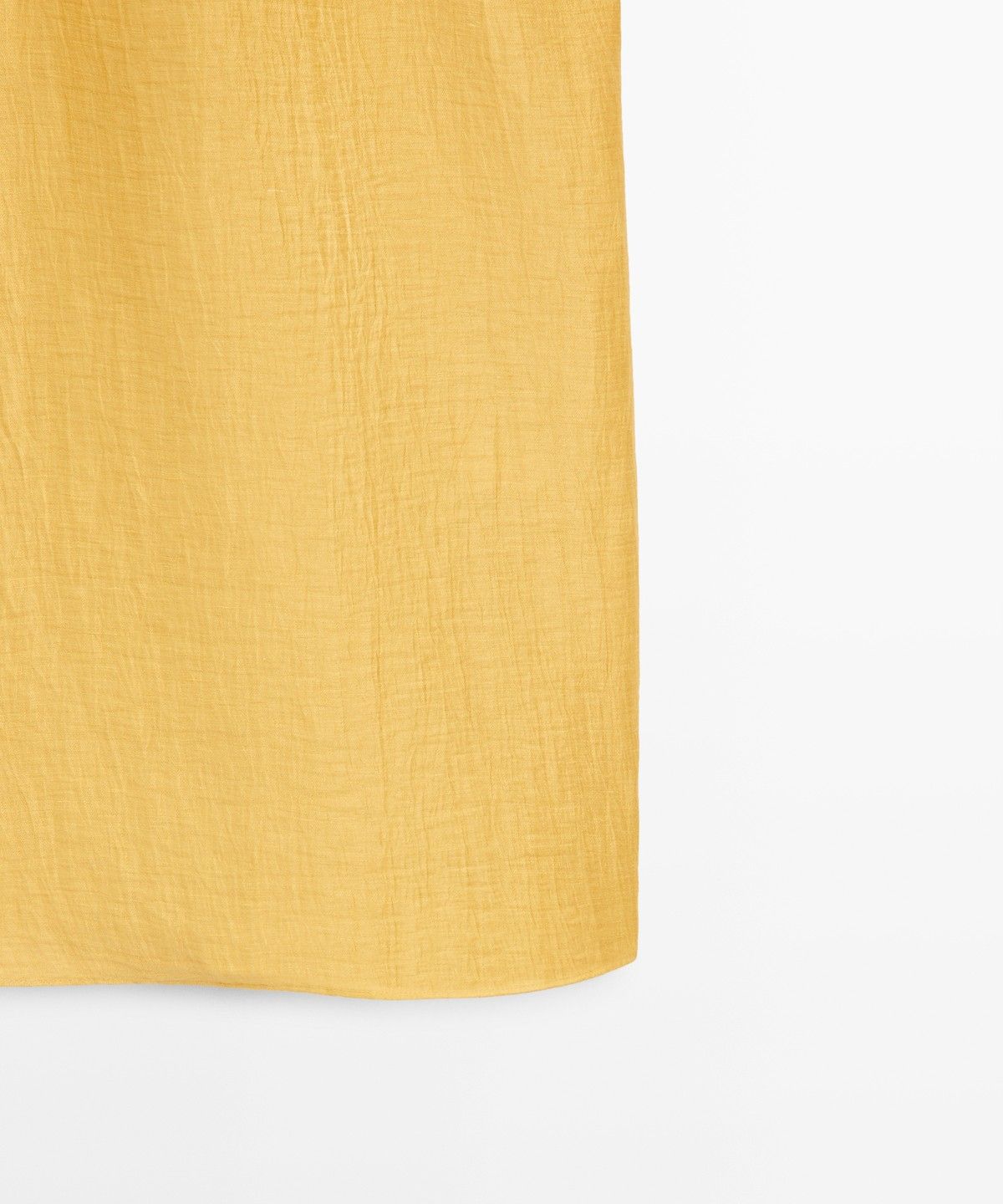 마시모두띠(MASSIMO DUTTI) 린넨 블렌드 홀터넥 탑