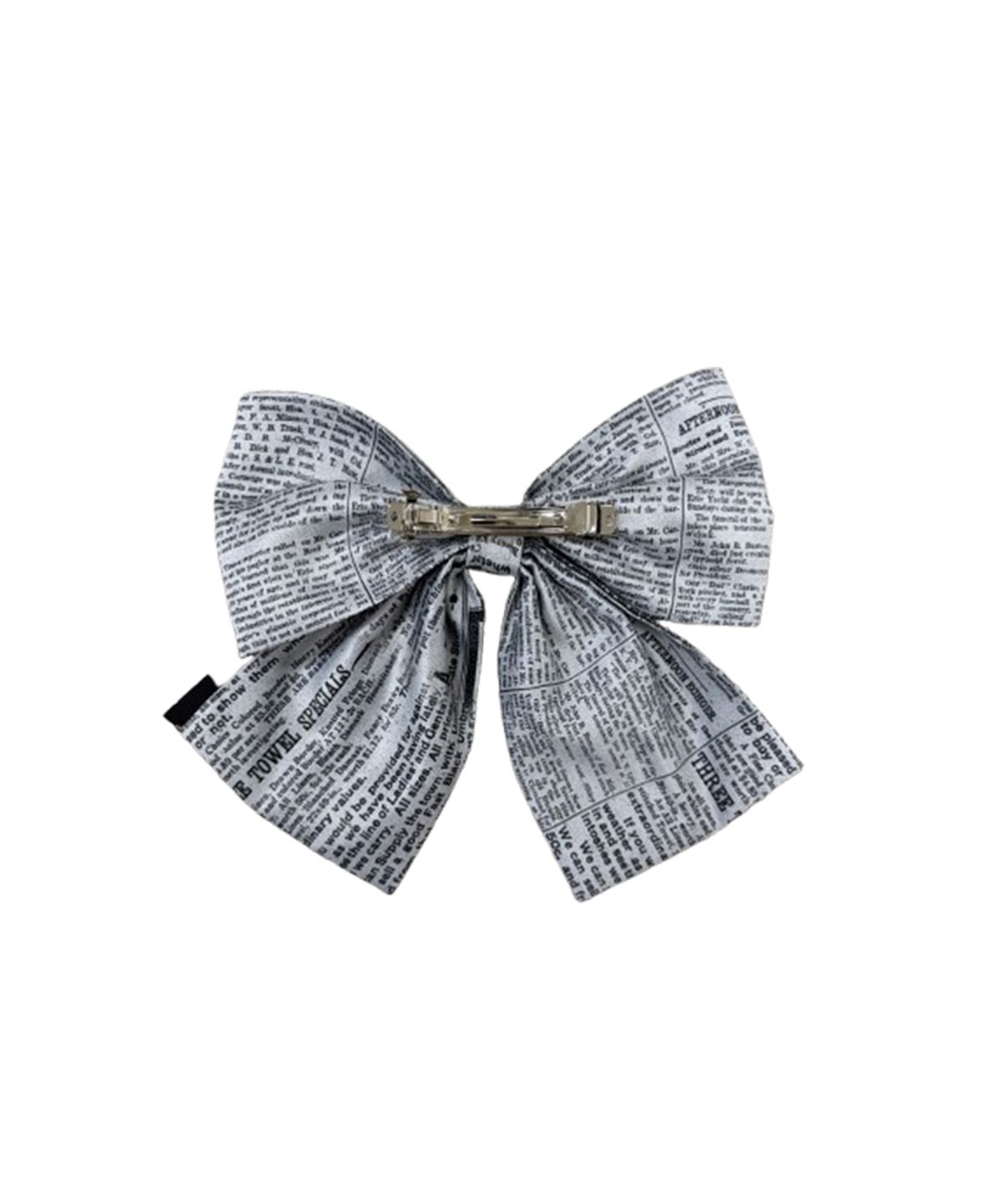 그레일즈(GRAILZ) OVER SIZE RIBBON PIN [GRAY]