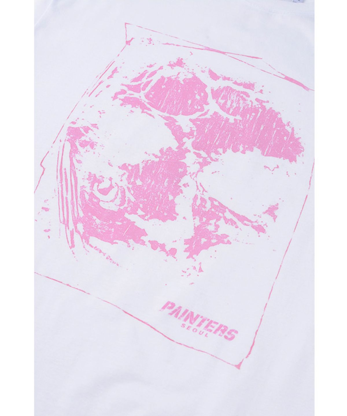 페인터스(PAINTERS) 페이스드 티셔츠 (화이트)