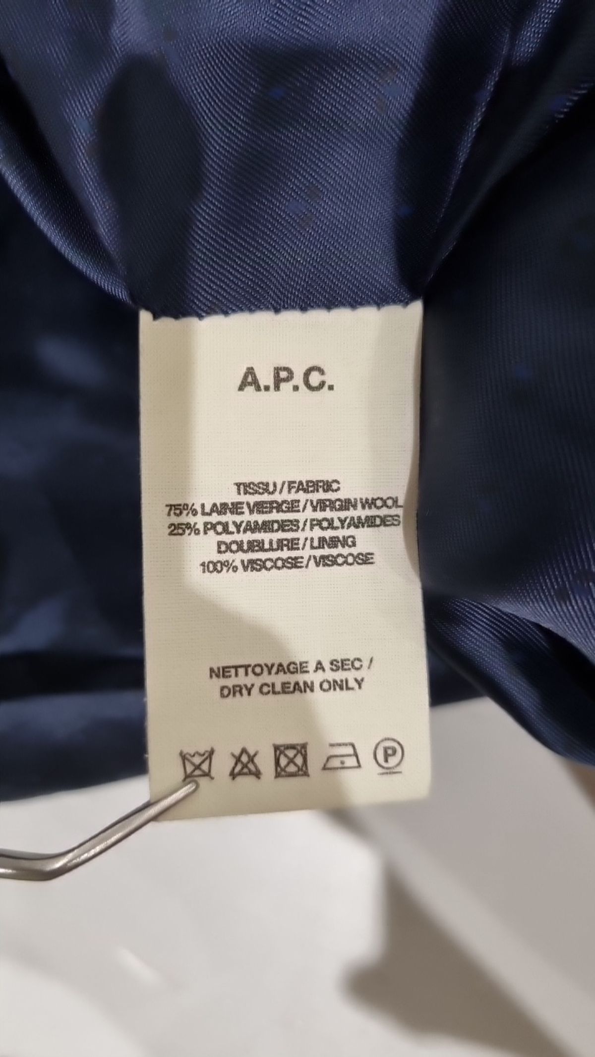 아페쎄(A.P.C.) 겨울 싱글 코트 XS