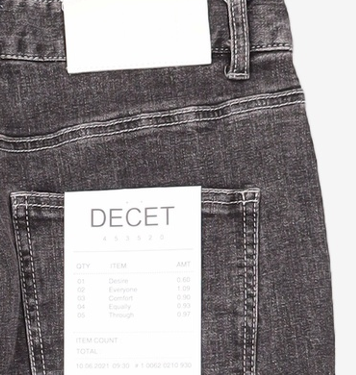 데케트(DECET) 청/데님 팬츠 30