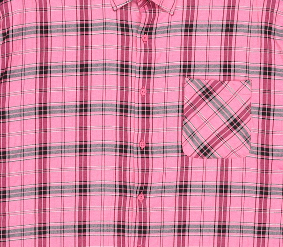 어반드레스(AVANDRESS) Legacy Linkle Check Overfit Rollup Shirt - 2COL M
