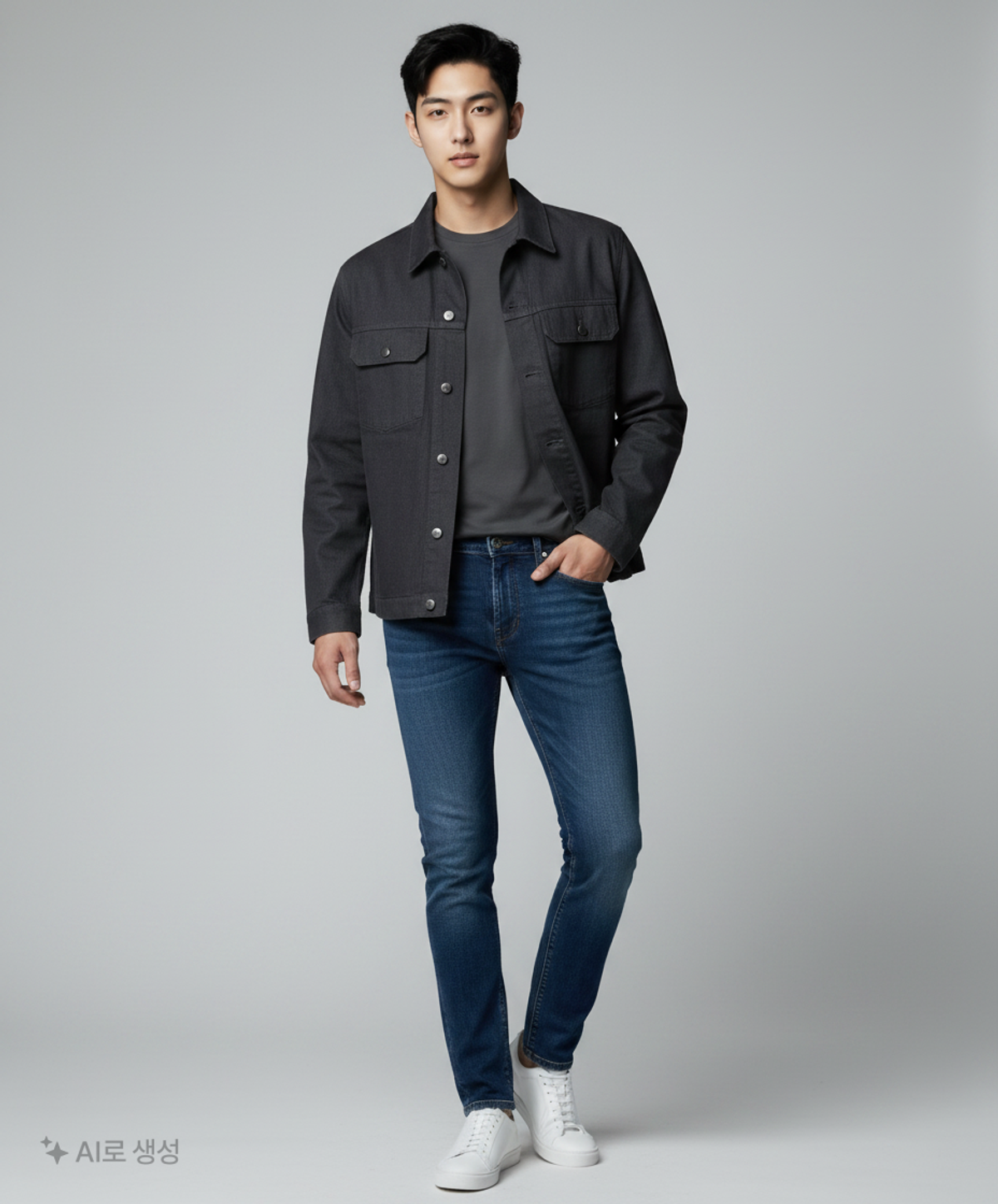 유니클로(UNIQLO) 데님/트러커 재킷 L