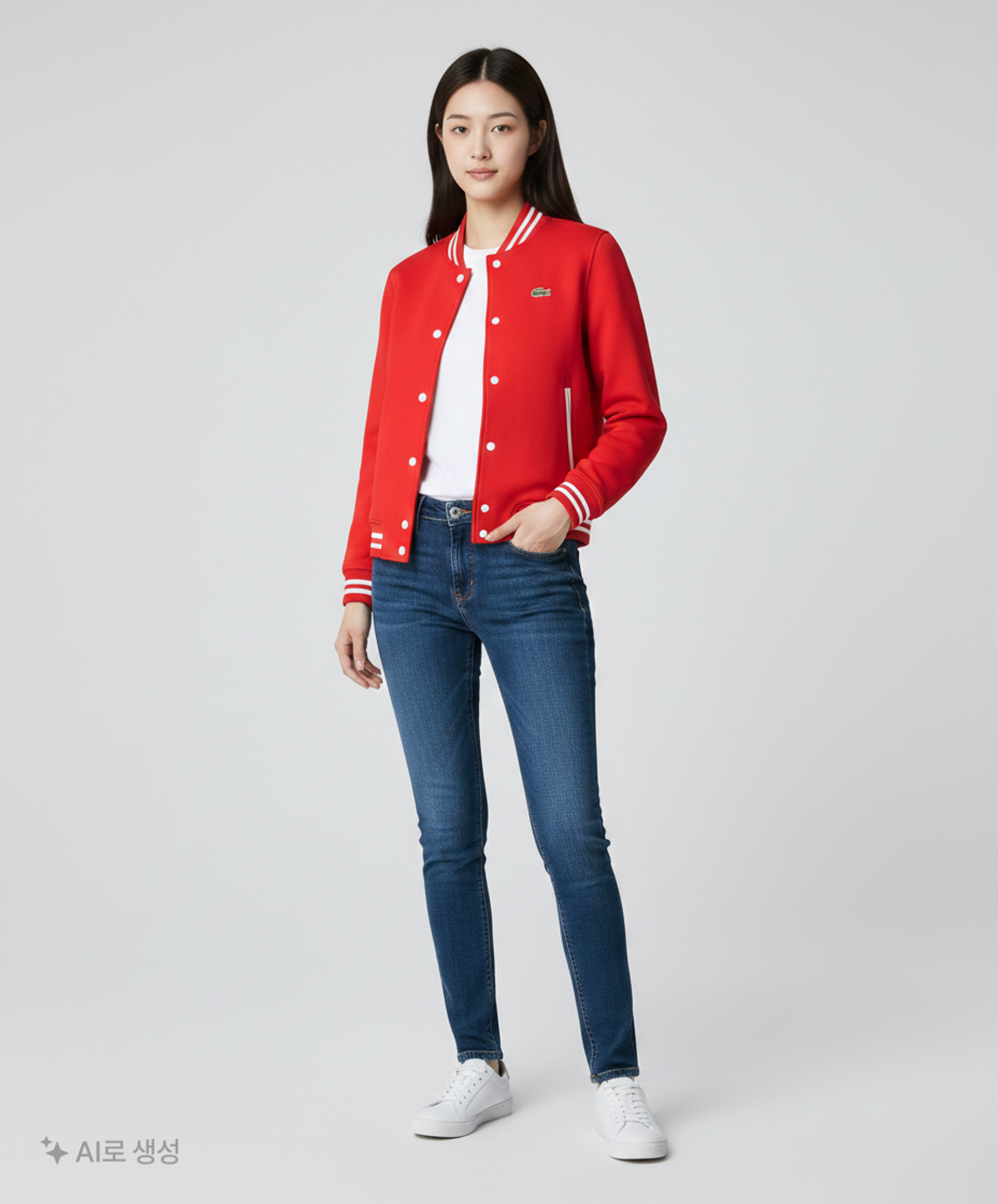 라코스테(LACOSTE) 스타디움 재킷 38