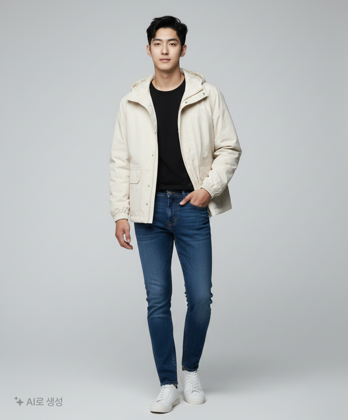 코드그라피(CGP) 나일론/코치 재킷 L
