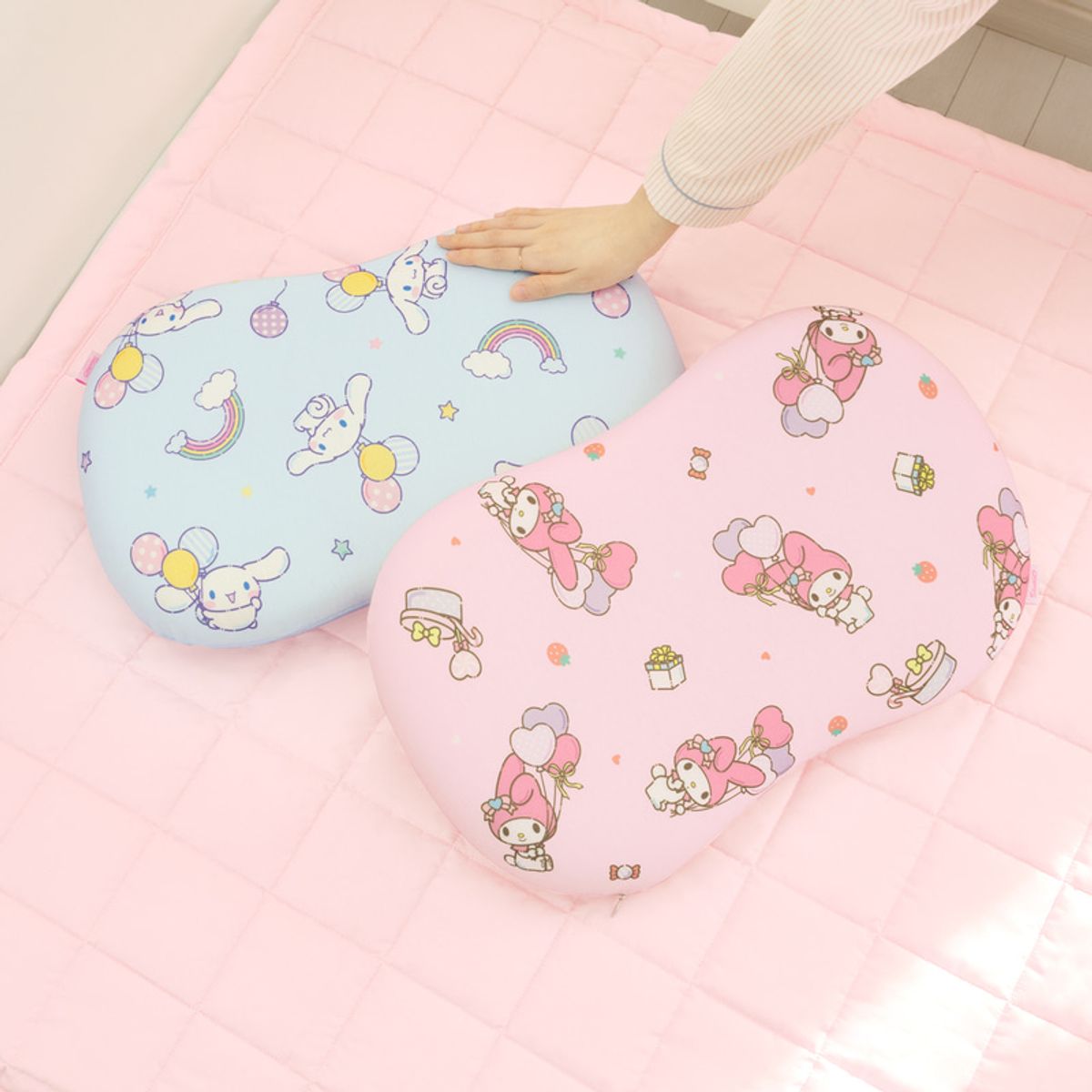 나라홈데코(NARAHOMEDECO) 산리오 시나모롤 메모리폼베개 벌룬