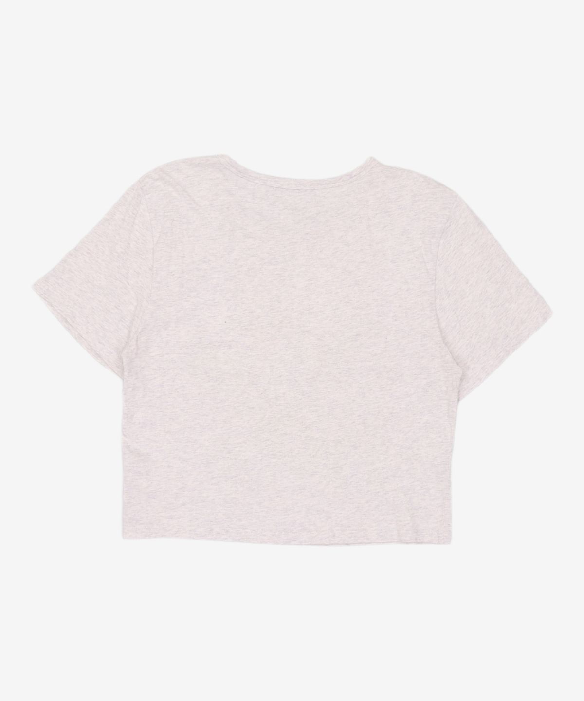 미쏘(MIXXO) 크롭 레터 반팔티_MIWHWD717A L