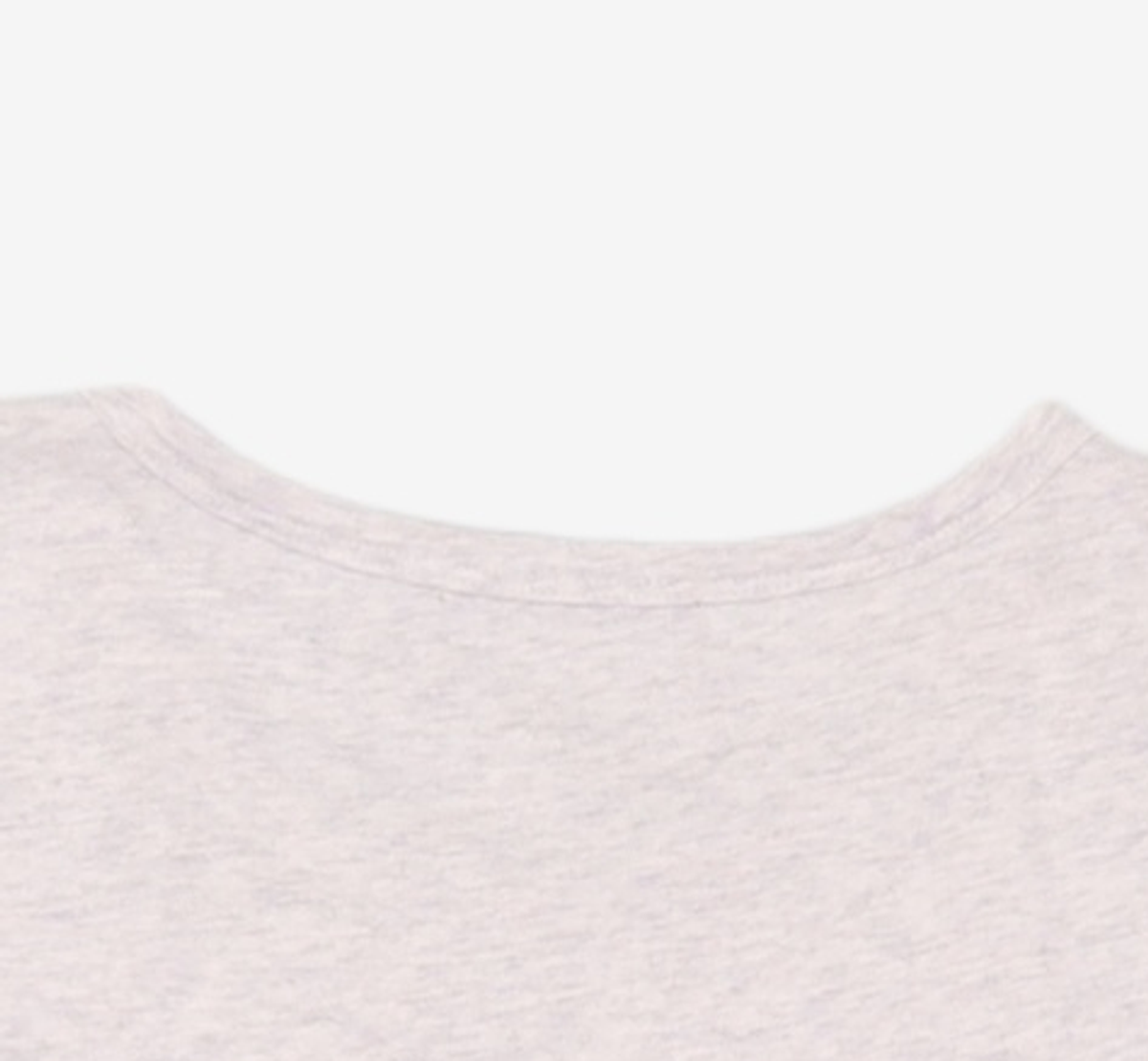 미쏘(MIXXO) 크롭 레터 반팔티_MIWHWD717A L