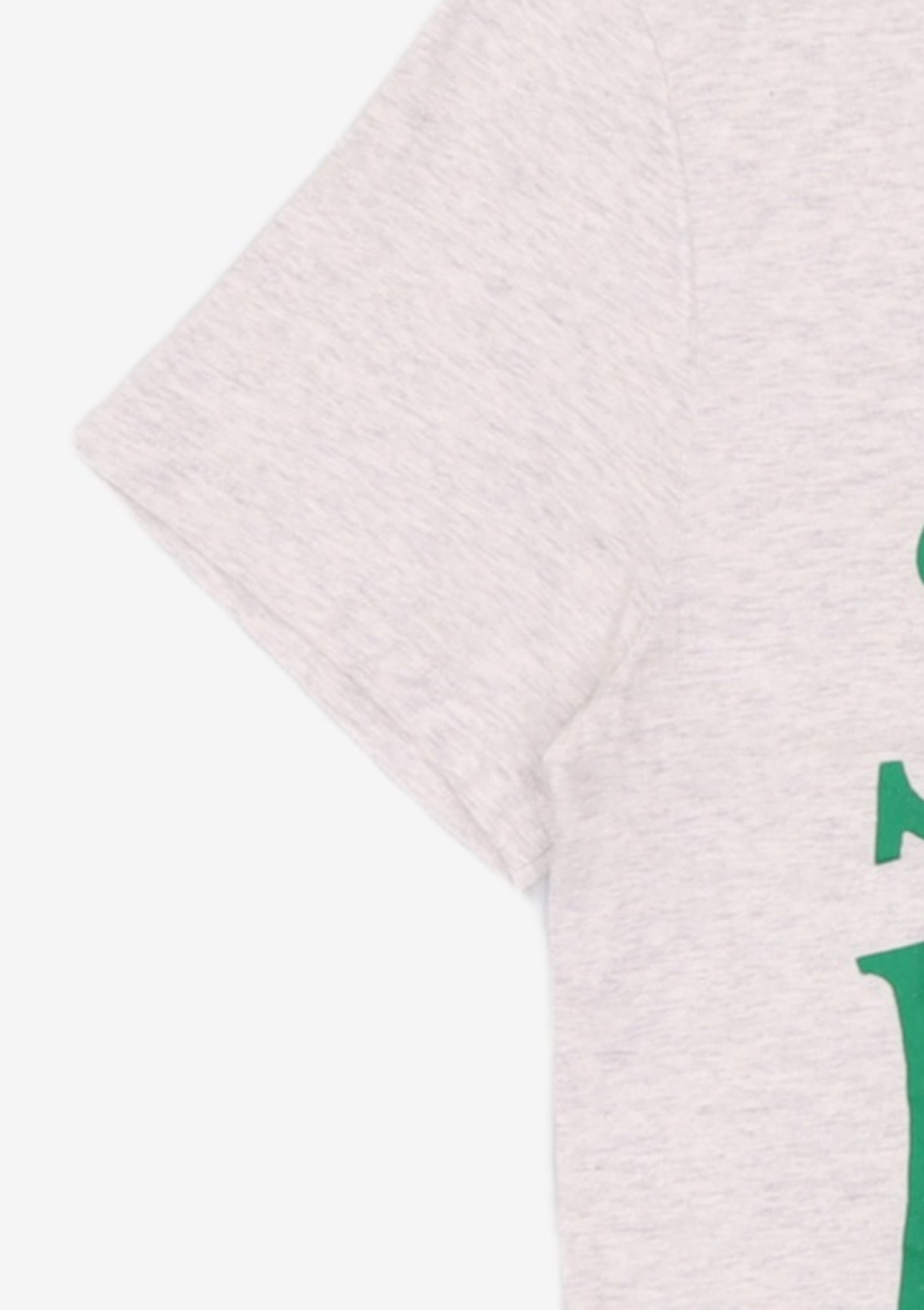 미쏘(MIXXO) 크롭 레터 반팔티_MIWHWD717A L