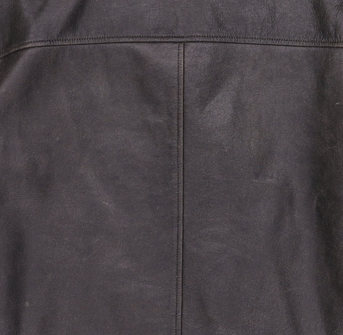 글로니(GLOWNY) FADE LEATHER JACKET - REGULAR (BLACK)