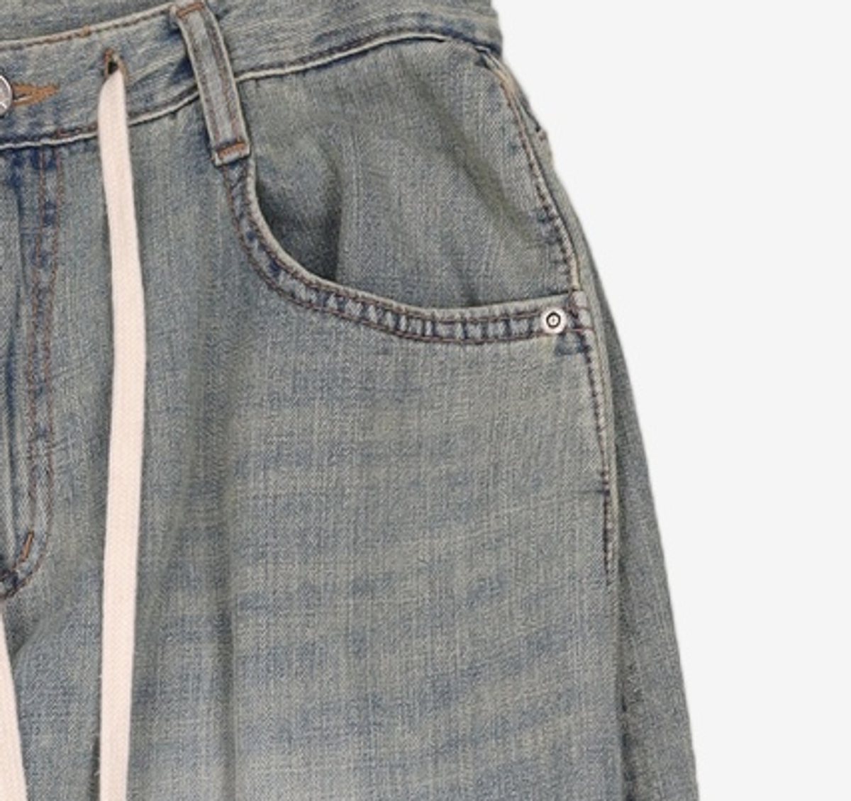 미스테리어스호텔(THE MYSTERIOUS HOTEL) LOGO STRAP JEANS 1