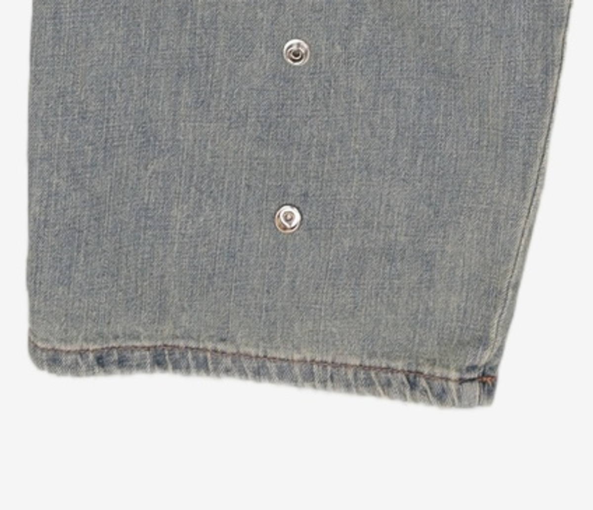 미스테리어스호텔(THE MYSTERIOUS HOTEL) LOGO STRAP JEANS 1