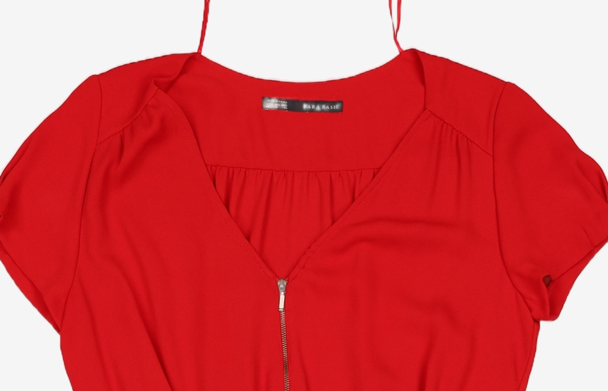 자라 베이직(ZARA BASIC) 미디 원피스 L