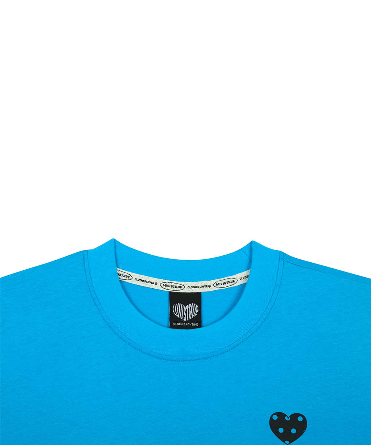 러브이즈트루(LUVISTRUE) SY LUV DOT TEE(BLUE)