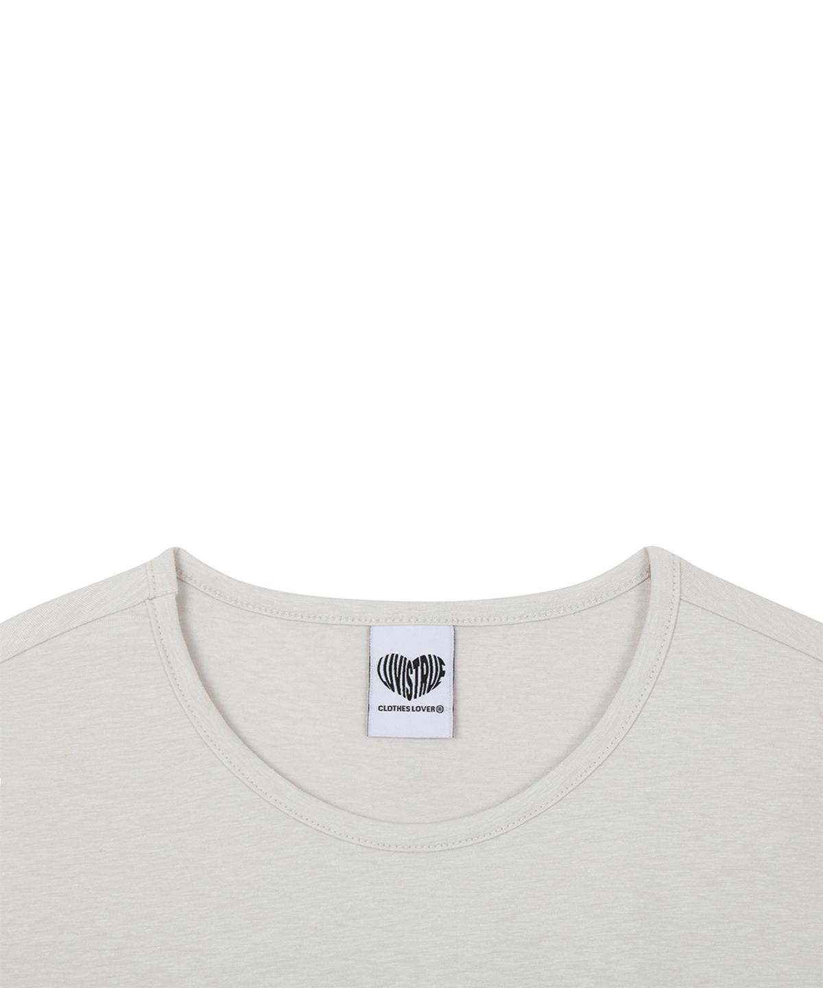 러브이즈트루(LUVISTRUE) SY TOO PRETTY TEE(BEIGE)