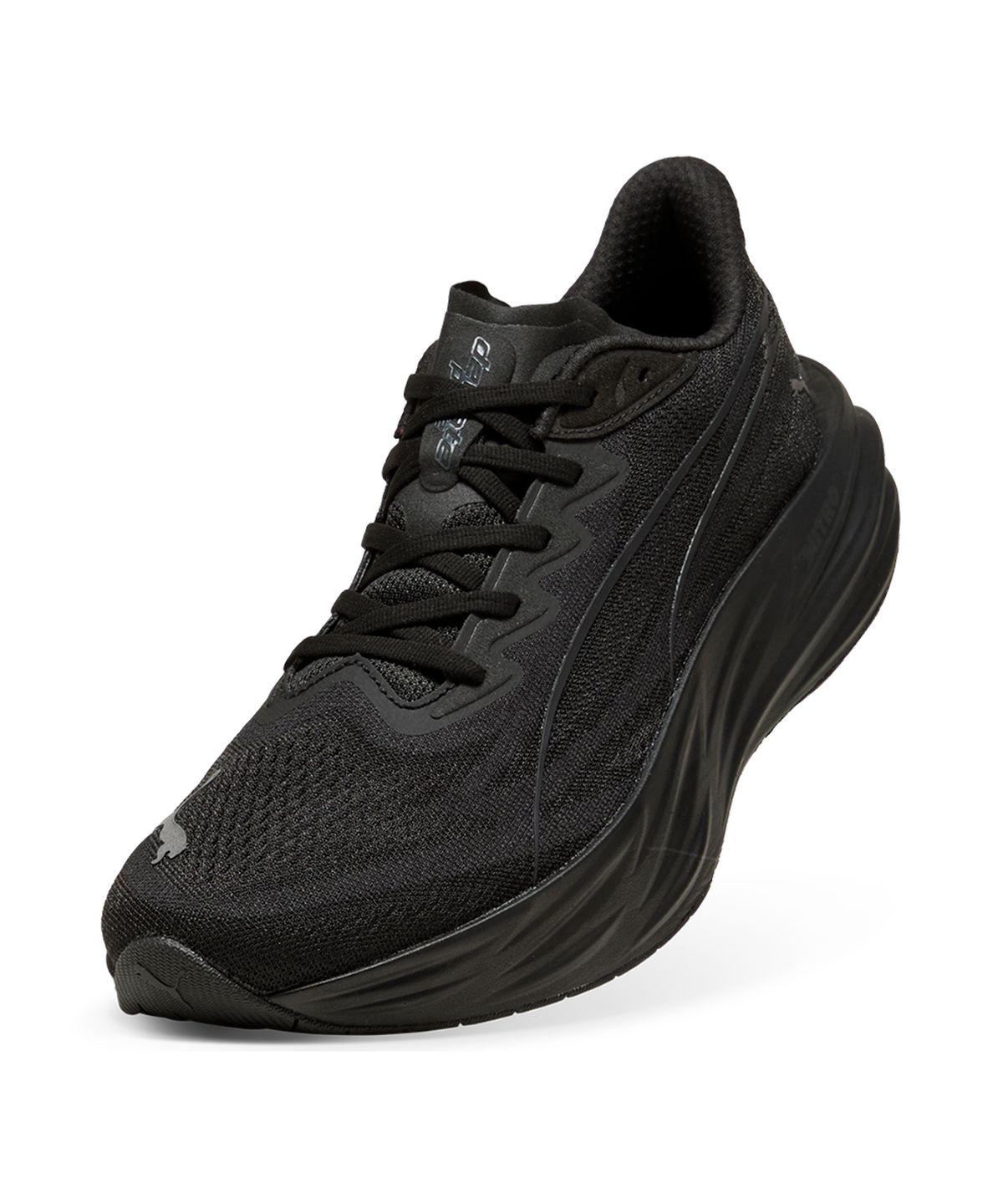 푸마(PUMA) 디비에이트 퓨어 나이트로 - 블랙:플랫 다크 그레이 / 313904-02