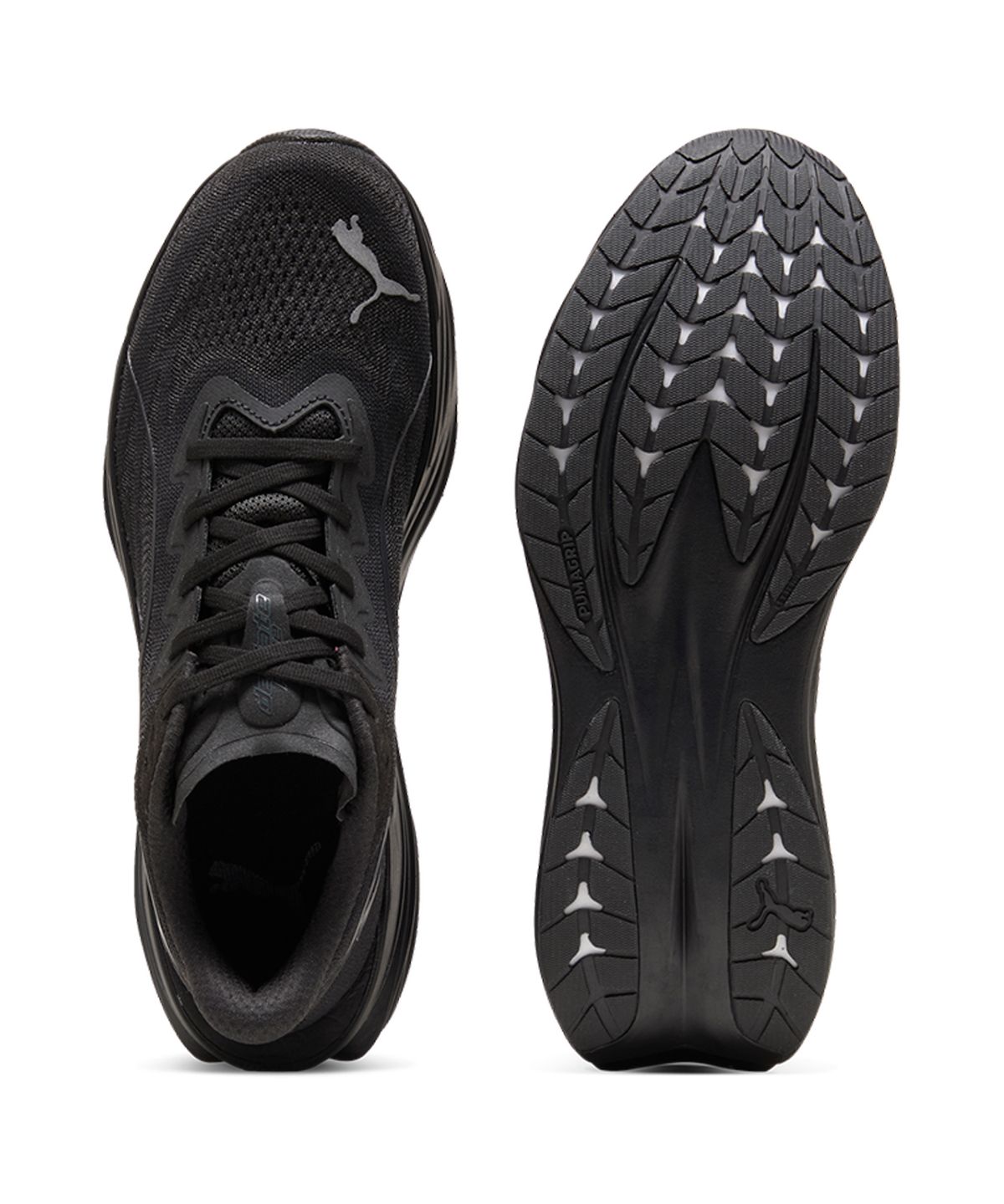 푸마(PUMA) 디비에이트 퓨어 나이트로 - 블랙:플랫 다크 그레이 / 313904-02