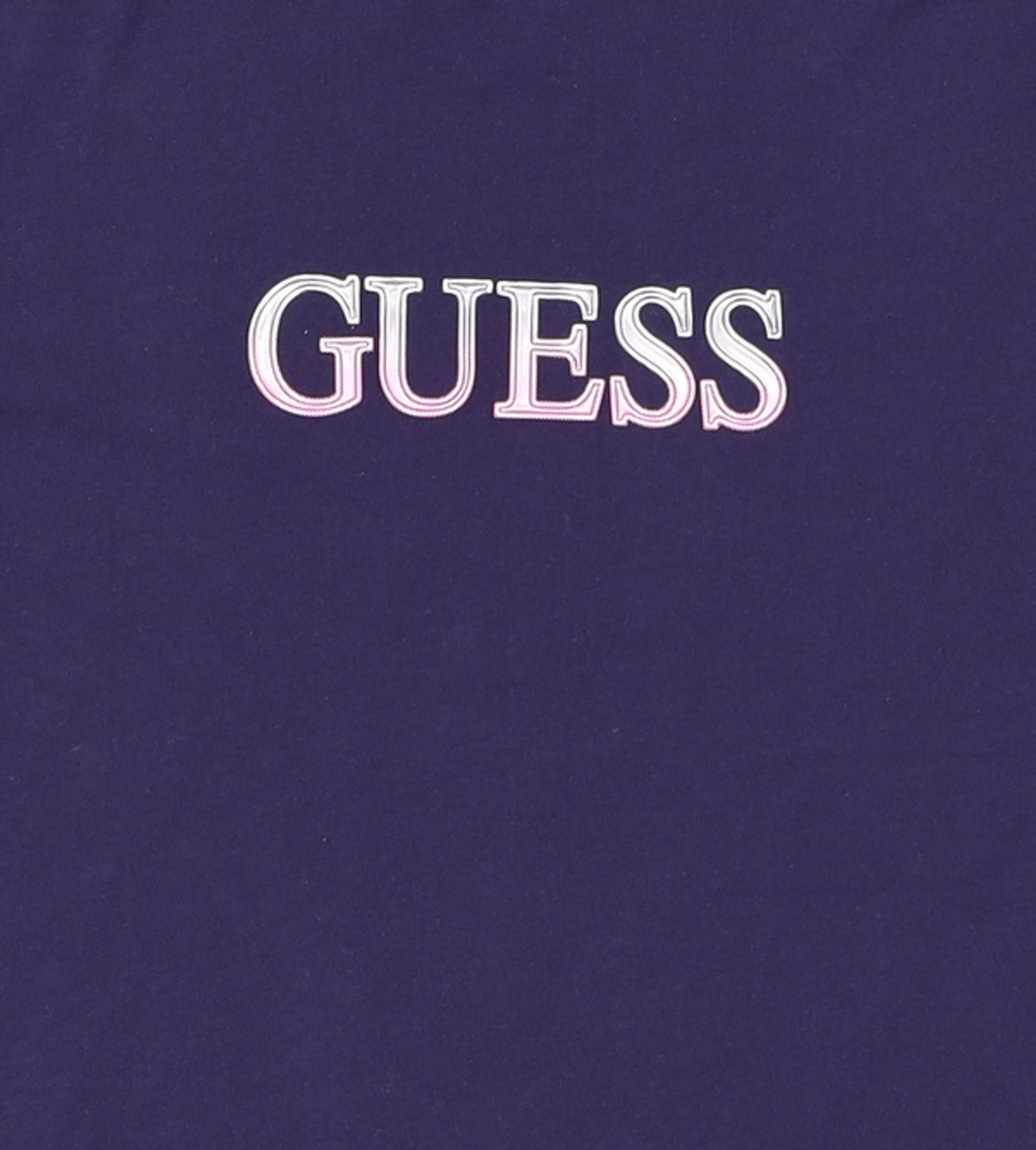 게스(GUESS) 남녀공용 그라데이션 고주파 GUESS 반팔티 XL