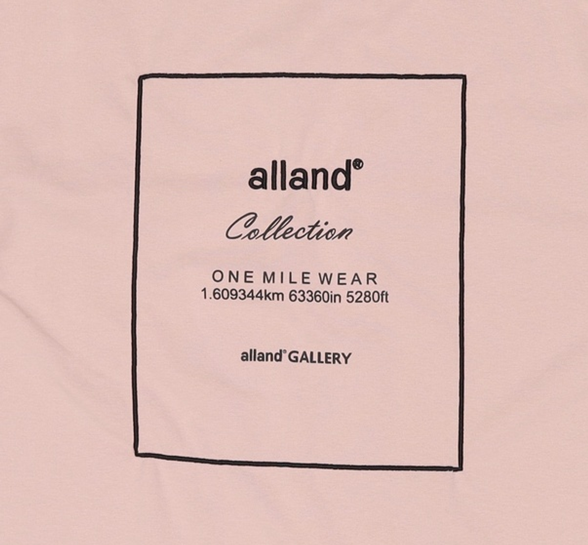 올앤드(ALLAND) 반소매 티셔츠 XL