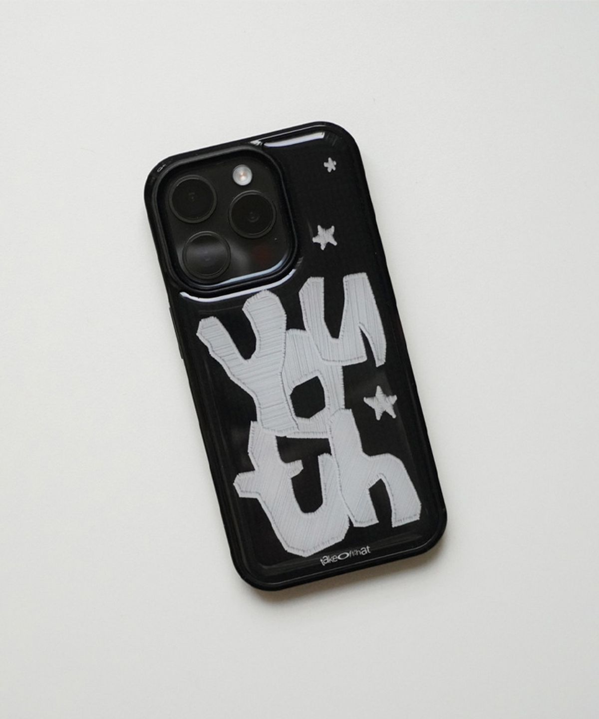 테이크오프댓(TAKEOFFTHAT) youth case (knit black)