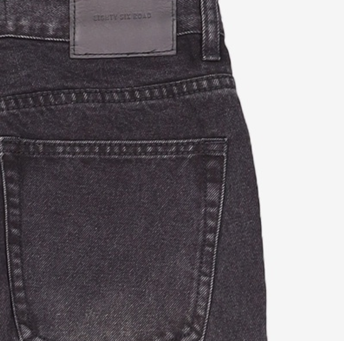 86로드(86ROAD) BLACK NORMAL CHIP / CROP TAPERED 28