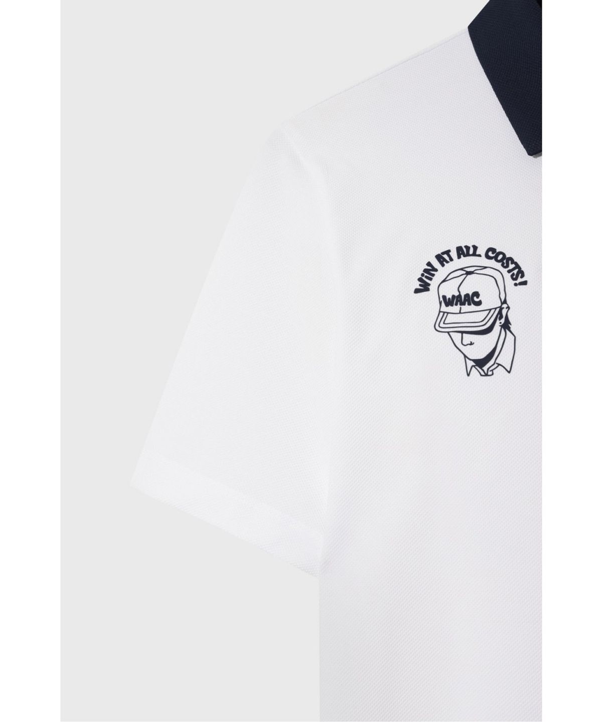 왁(WAAC) [WAAC X ERIC] Men Symbol Polo WMTCM26541WHX