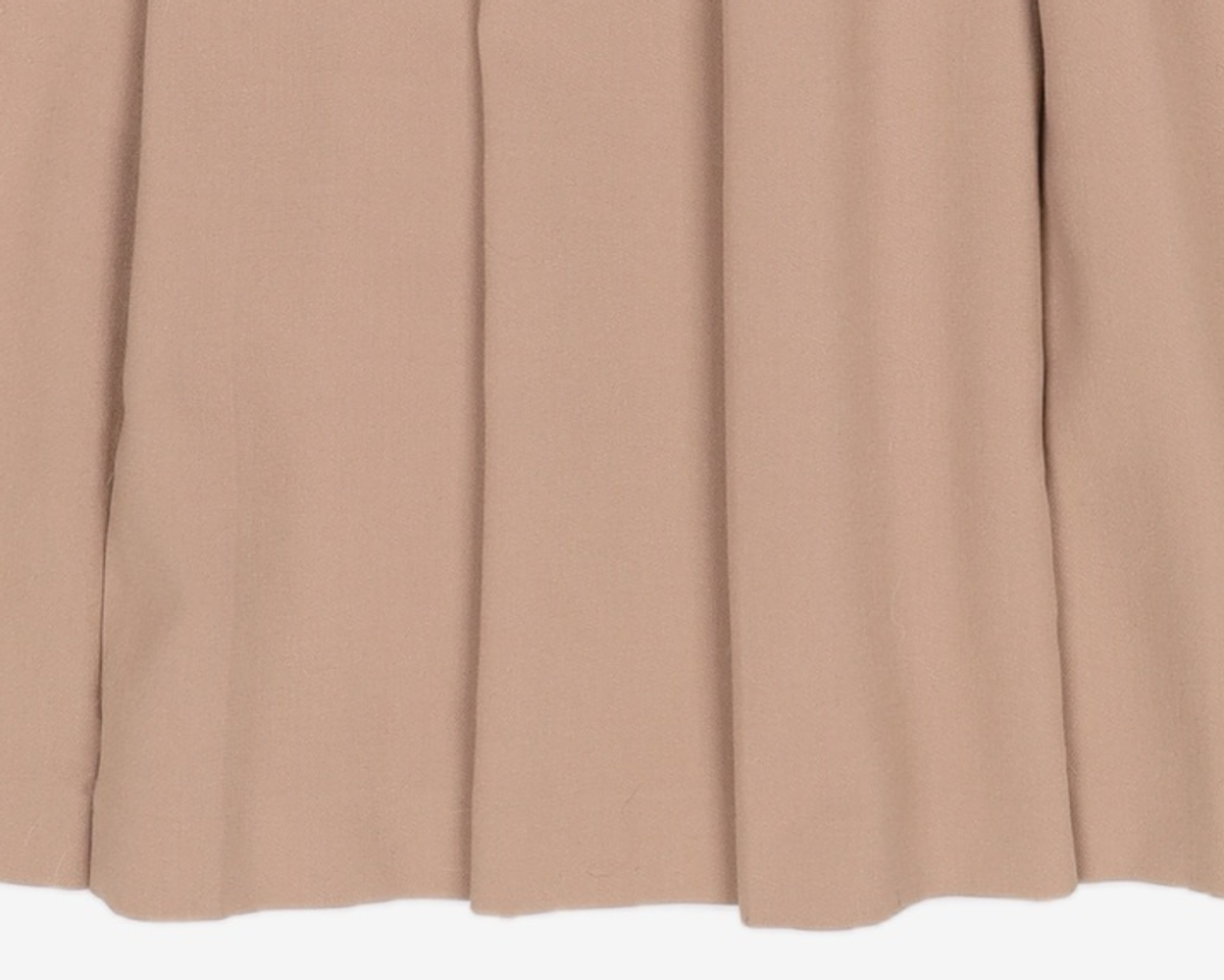 미쏘(MIXXO) 넓은 플리츠 롱 스커트 MIWWHBT11B 26