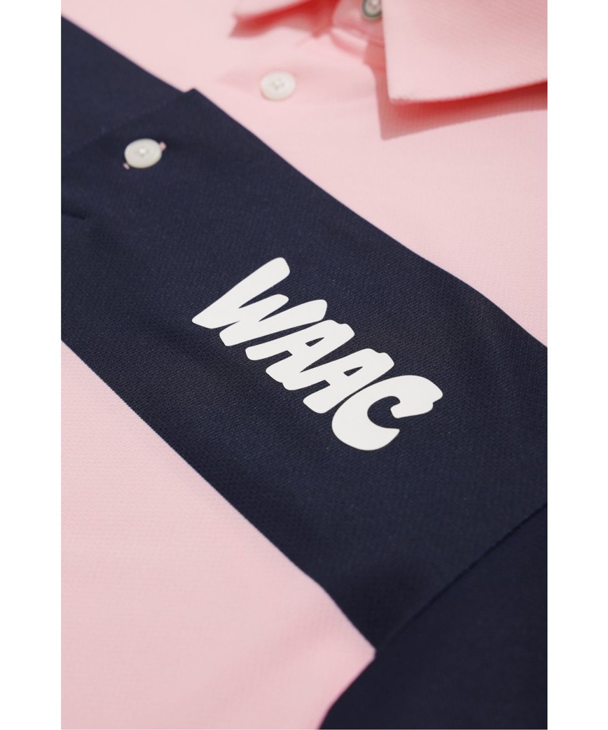 왁(WAAC) [WAAC X ERIC] Men Stripe Polo WMTCM26540PIX