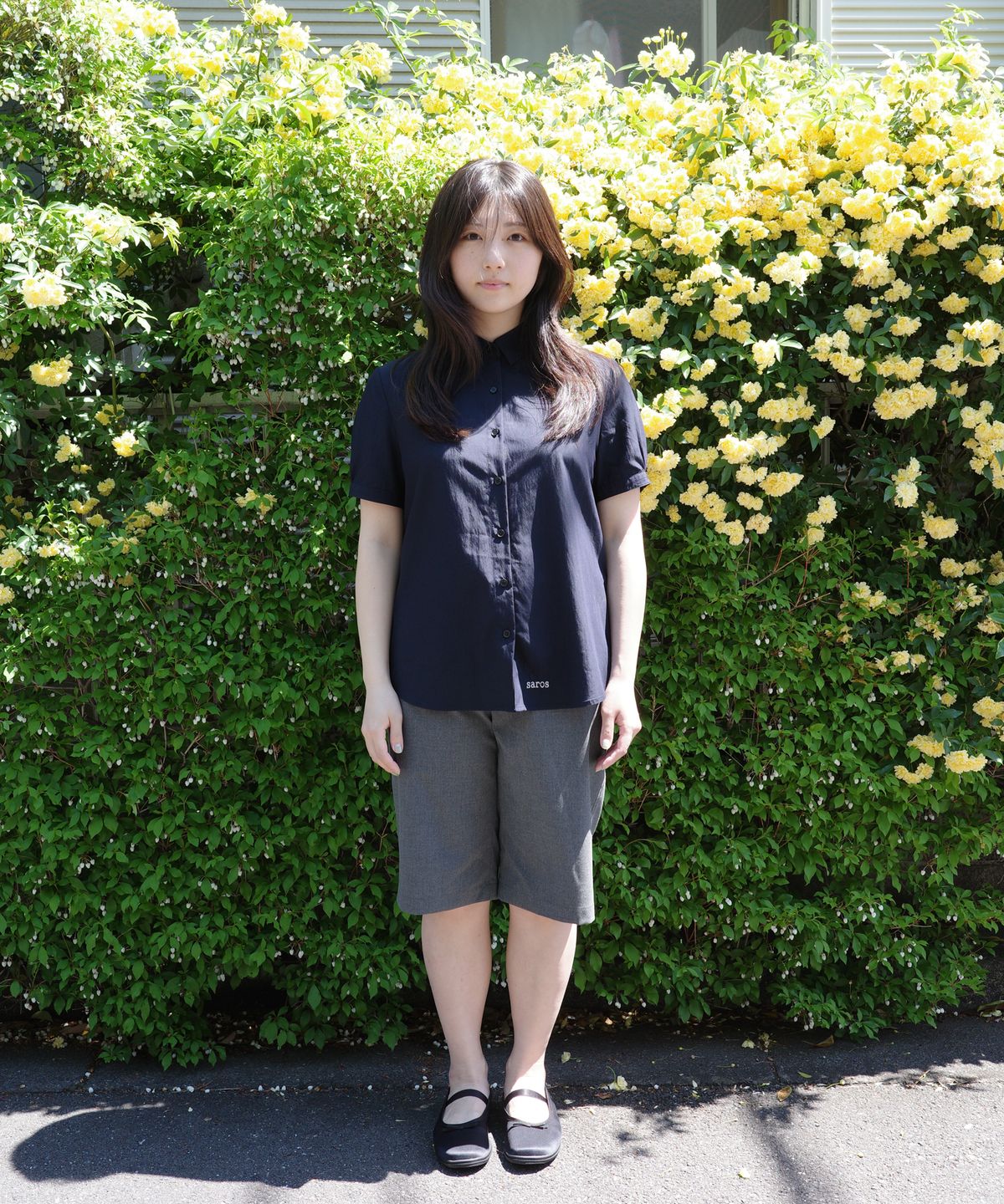 사로스(saros) Saros Basic Shirts - Navy(1)