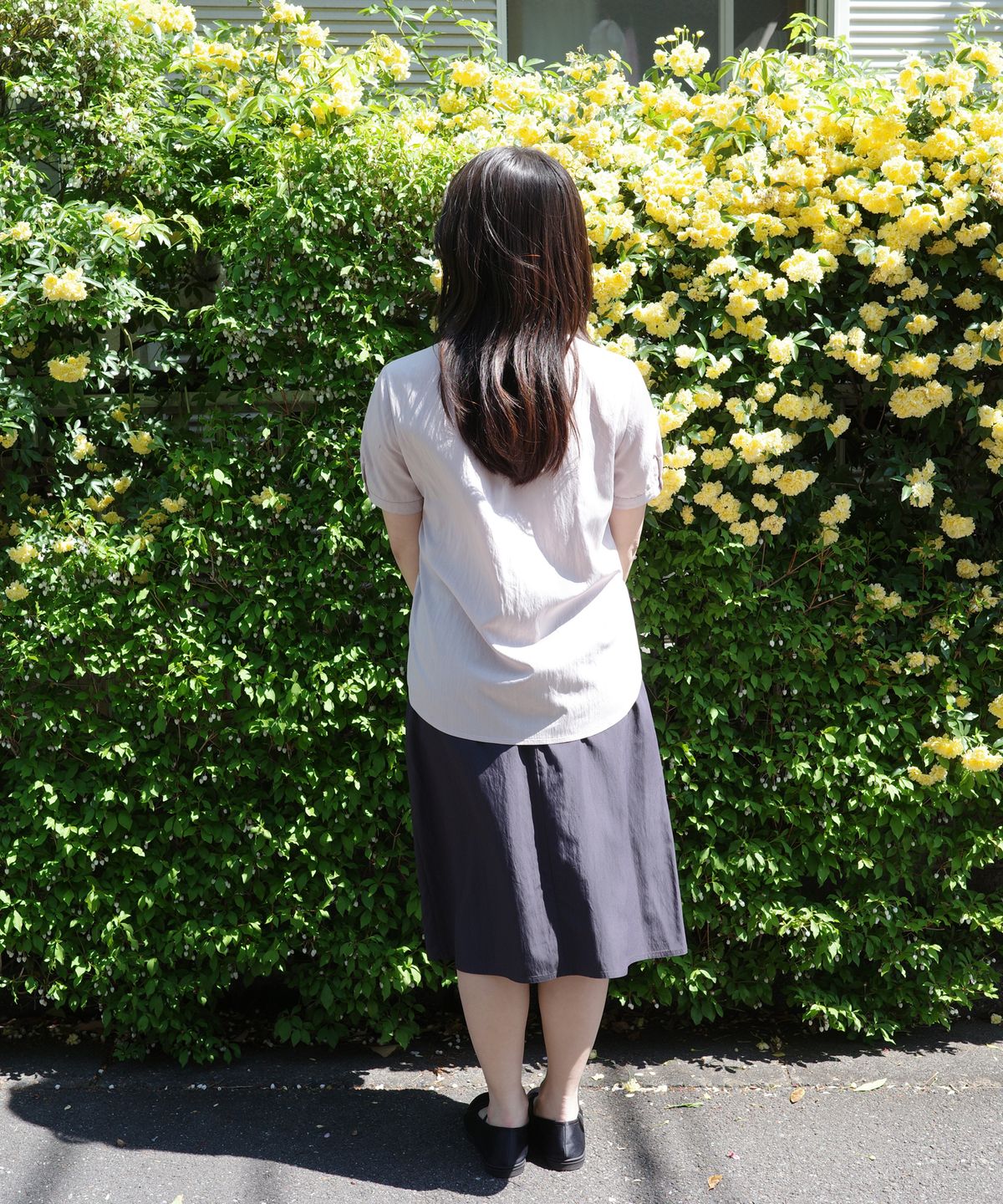 사로스(saros) Saros Basic Shirts - Gray Pink(1)