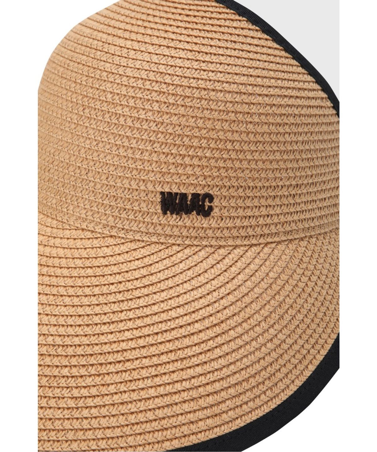 왁(WAAC) Women Raffia Wide Visor WGRCX26312BEX