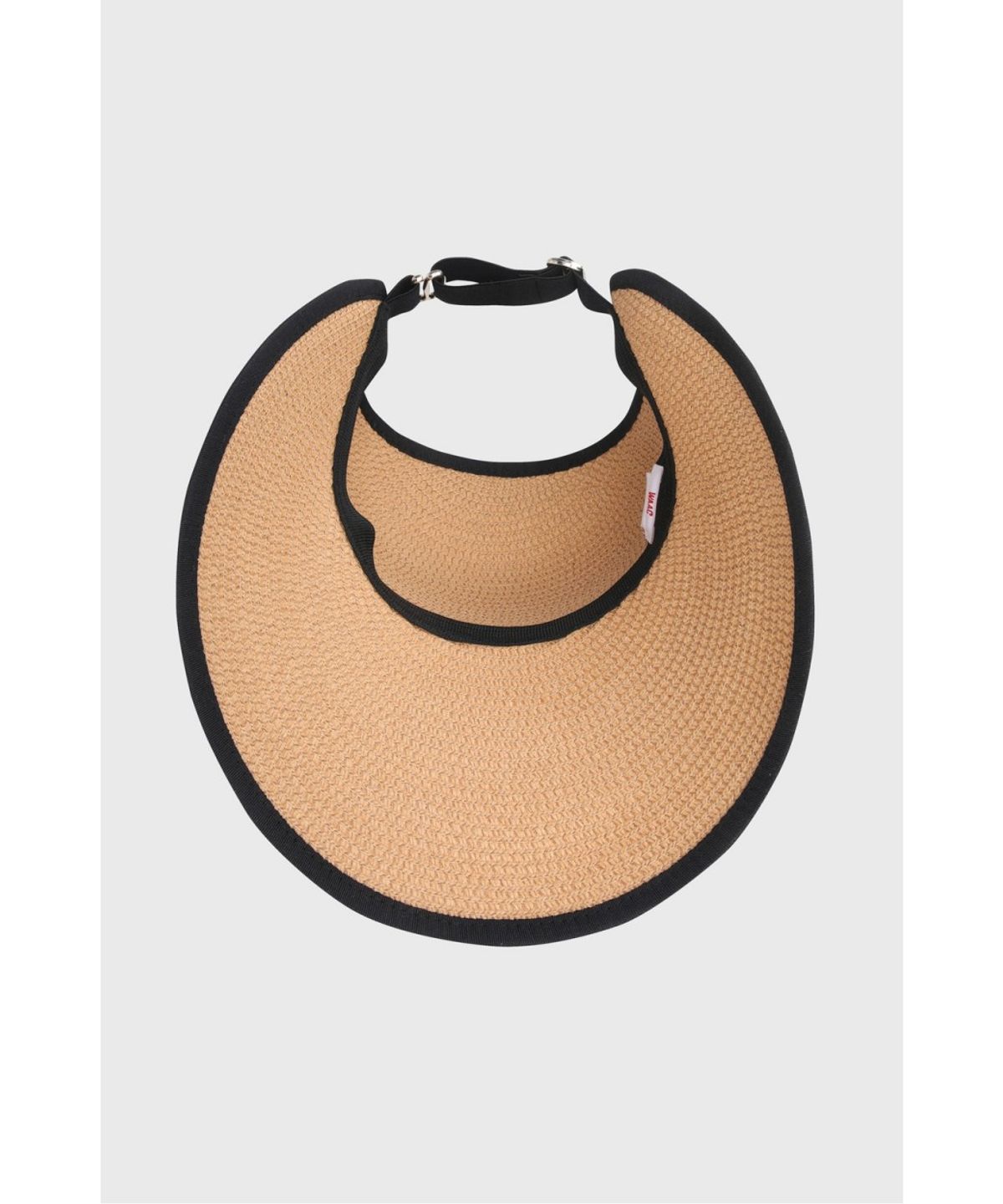 왁(WAAC) Women Raffia Wide Visor WGRCX26312BEX